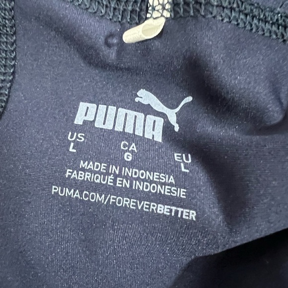 Puma Skirt Women  Large Blue Athletic Lightweight Ladies Skort Lined - Picture 5 of 10